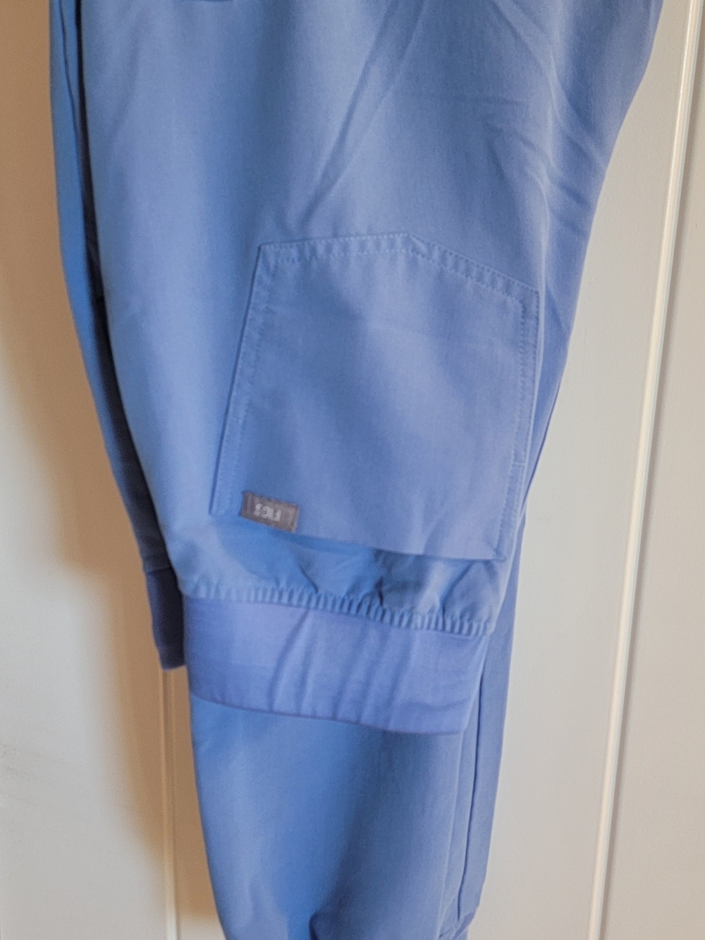 Figs Light Blue Jogger Scrub Pants